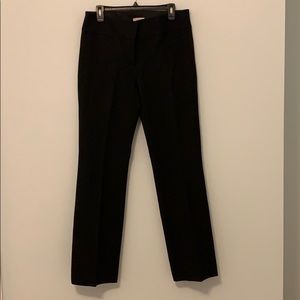 LOFT Julie fit black dress pants
